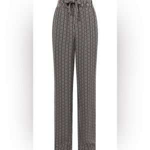 Reiss Sky Straight Leg Drawstring Pants Size 8